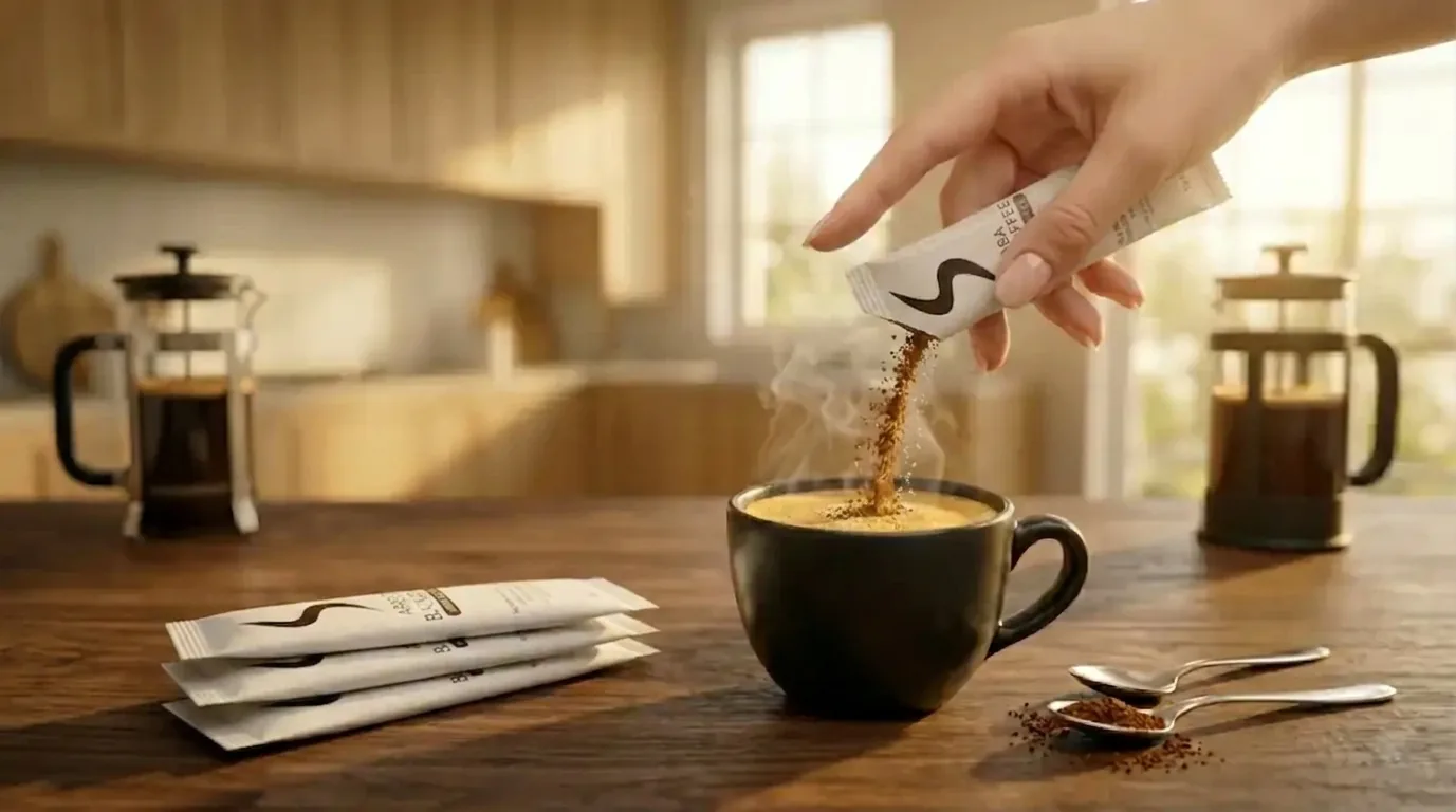 S Coffee detail